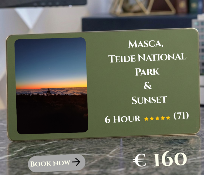 Masca Teide & Sunset Private Tour