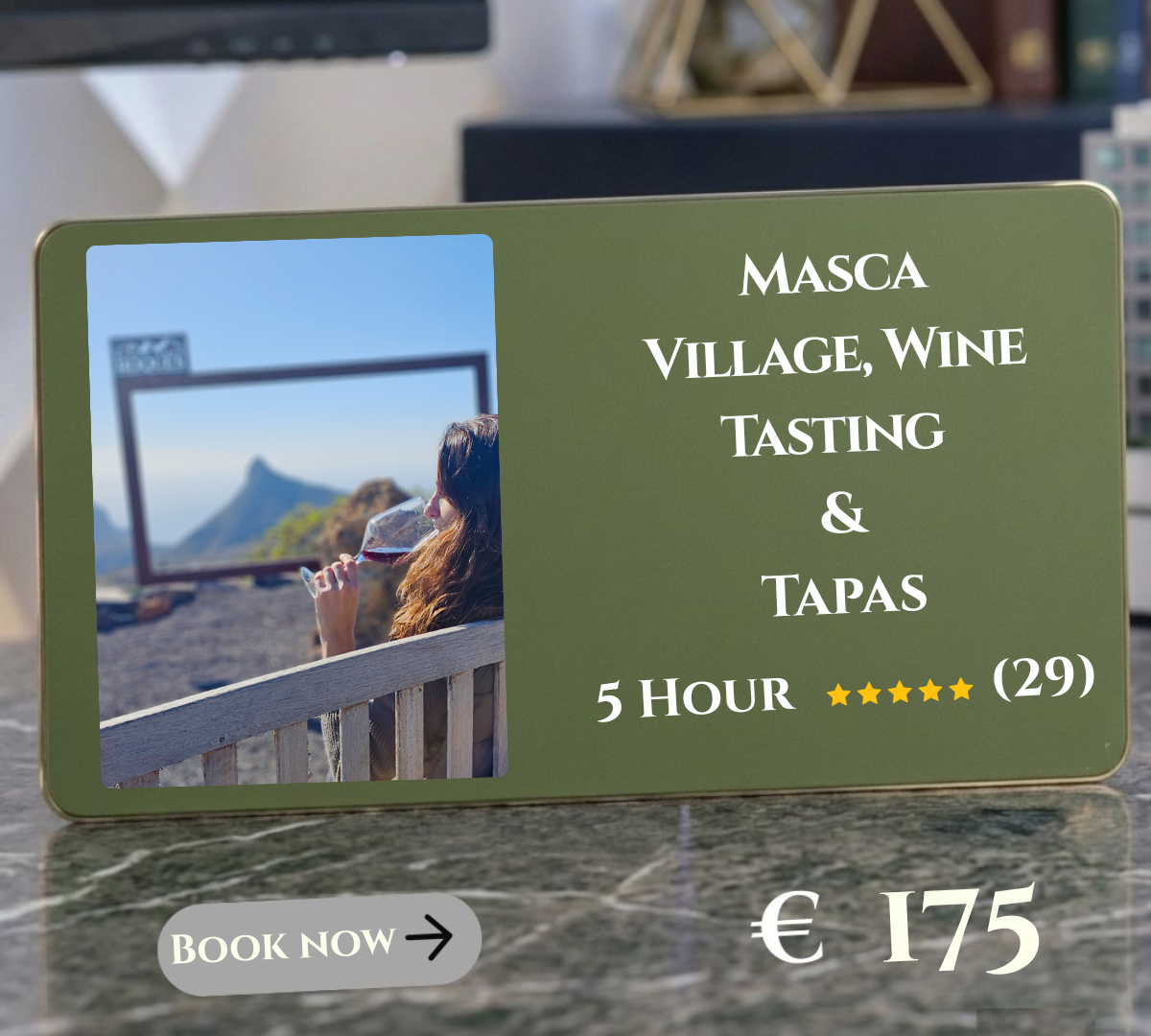 Masca Village, Wine Tasting & Tapas