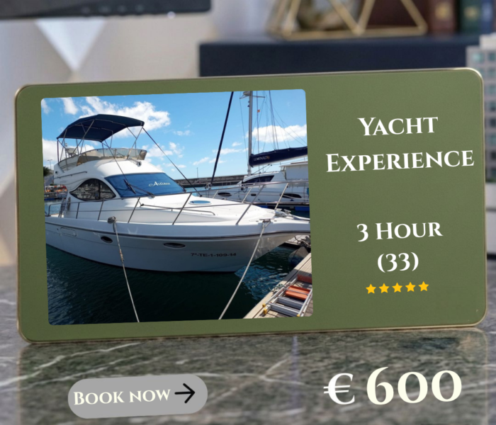 Private yacht Experience