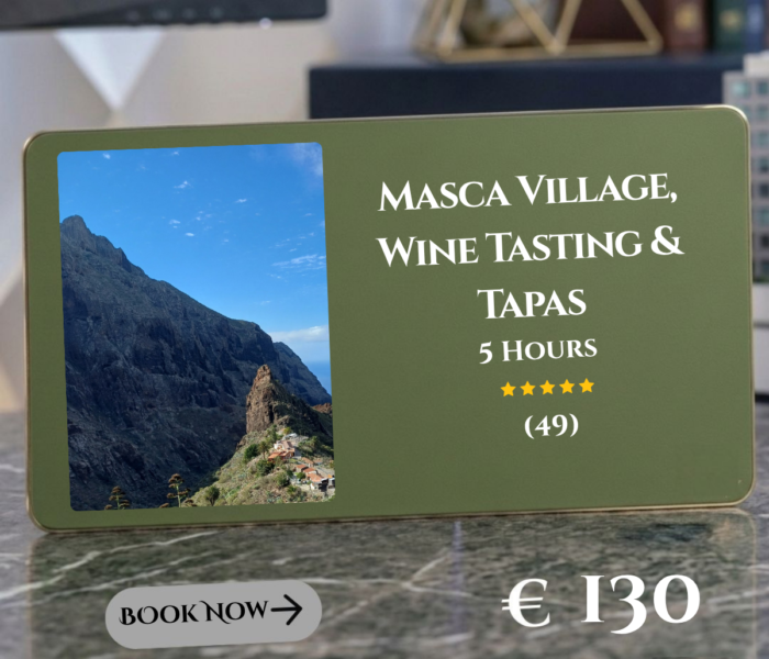 Masca Wine Tasting & Tapas
