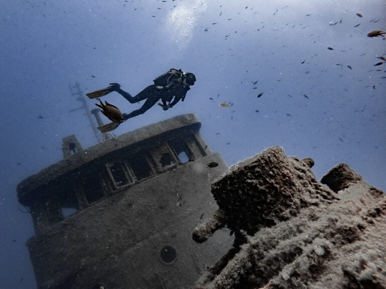 Scuba diving