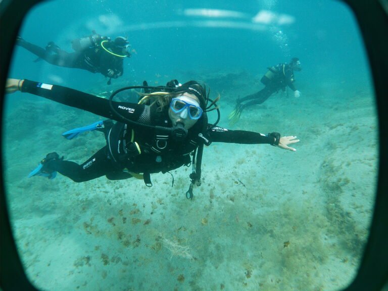 Scuba diving