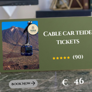 Cable car teide tickets