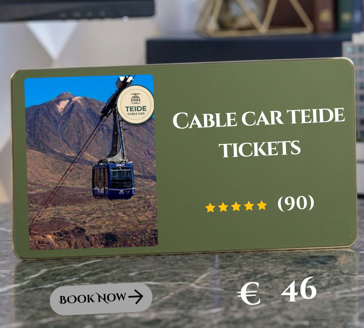 Cable car teide tickets