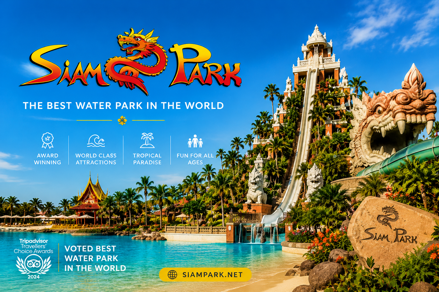 Siam park entry ticket